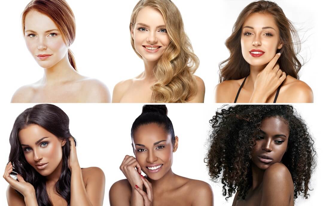 Types of Skin Tone - Skin Tone Types